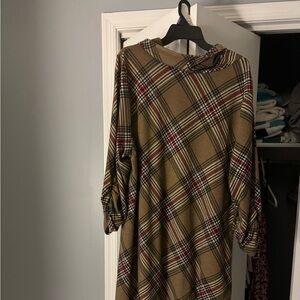 Sweater Dress- SZ2x great with leggings and boots!